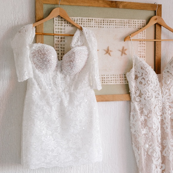 Rosie Etienne Anna bridal dress size 8 - Picture 4 of 6